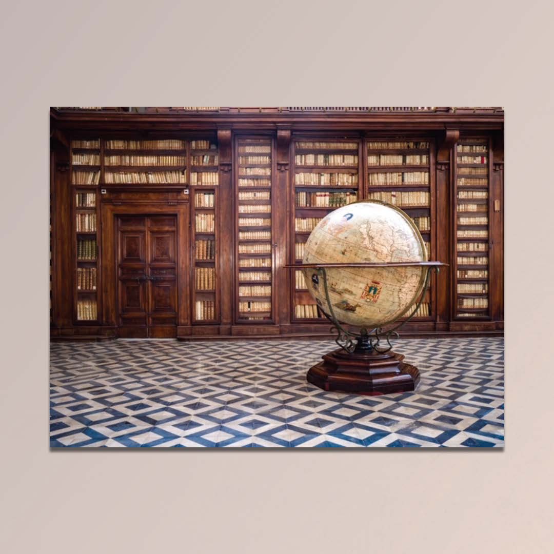 Dale Goffigon Artwork Dale Goffigon Terrestrial Globe 38" x 50"