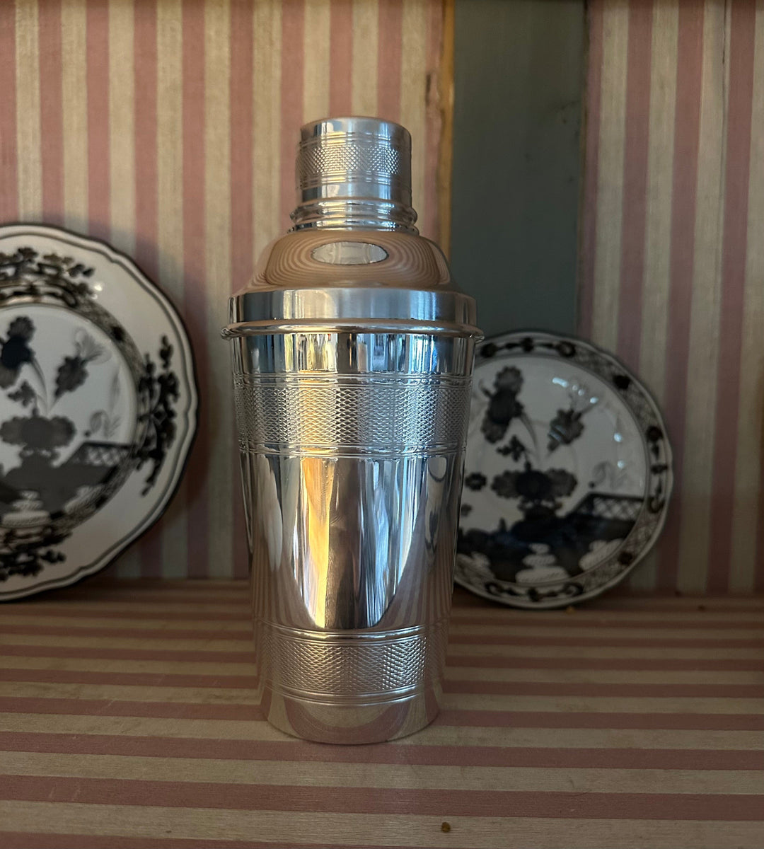 HOTEL SILVER cocktail shaker Vintage 8" Cocktail Shaker