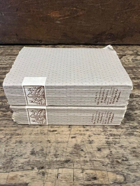 JENNY FINDS writing French blank writing journal - set of 2