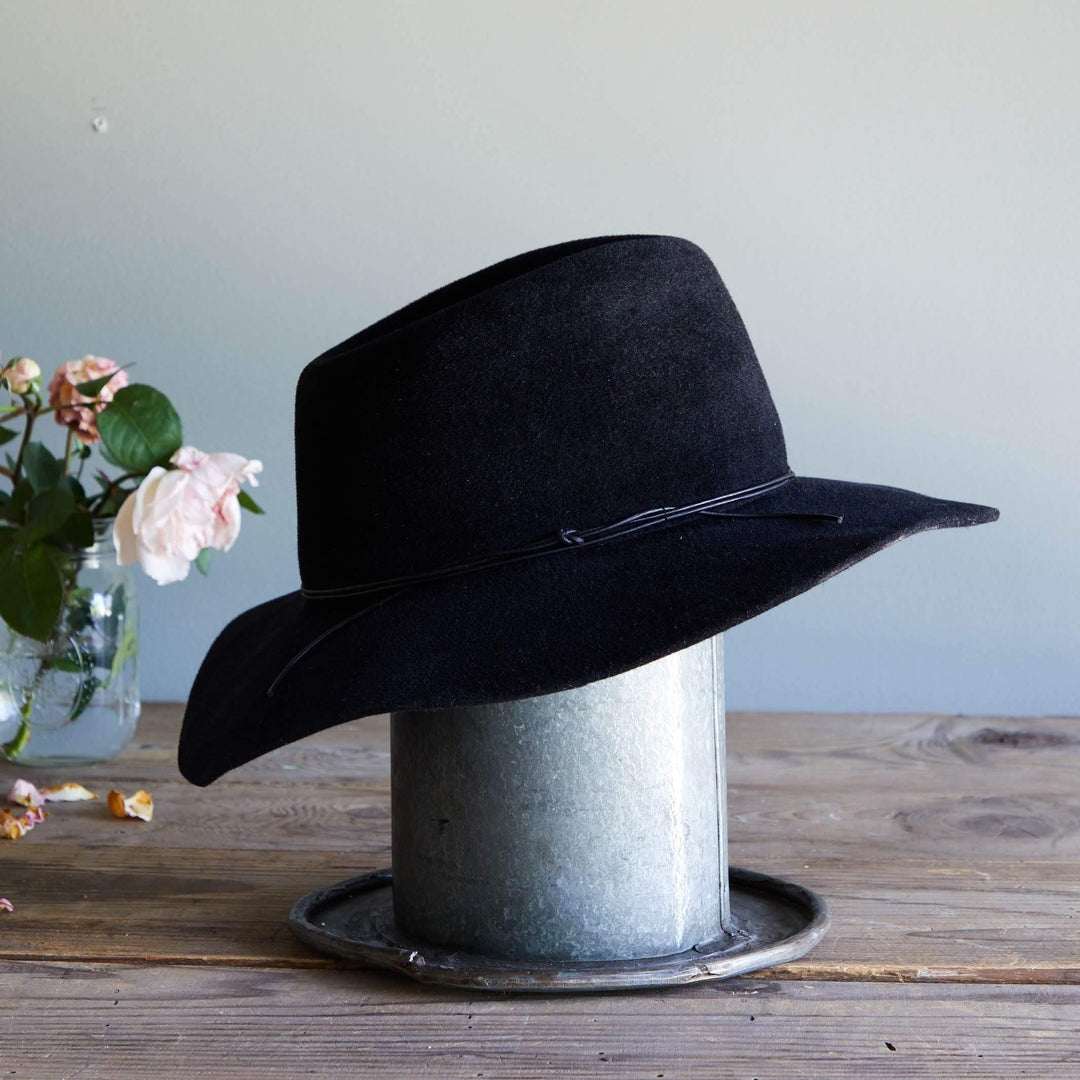Brookes Boswell fashion & intimates Medium / Black Wakefield Hat