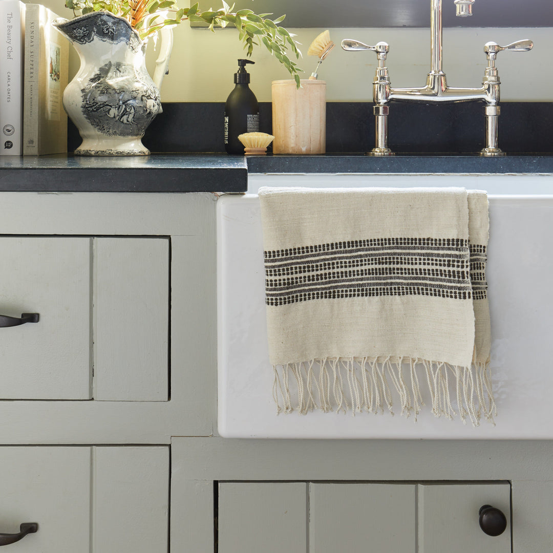 creative Women Kitchen & Dining Natural & Grey Creative Women Hand Towels