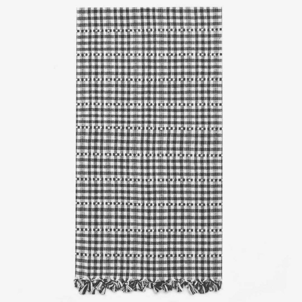 Heather Taylor Home Kitchen Towels Black Tea Towel