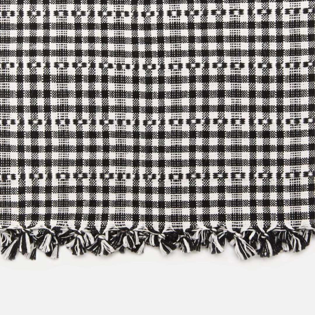 Black & White Gingham Tea Towel  THE HUNTRESS NY – The Huntress New York