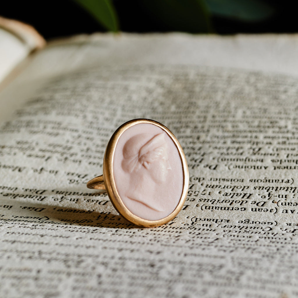 Diana Cameo Ring | THE HUNTRESS NY – The Huntress New York