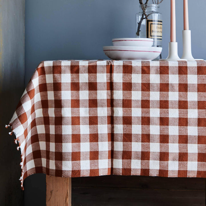 The Huntress New York Heather Taylor Home | Gingham Tablecloth
