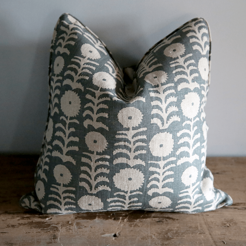 Penny Morrison Killi Teal Pillow THE HUNTRESS NY The Huntress