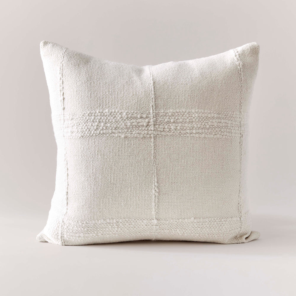 The Huntress x Sefte Living Pillows Cream / 24"x24" Persephone Euro Pillow